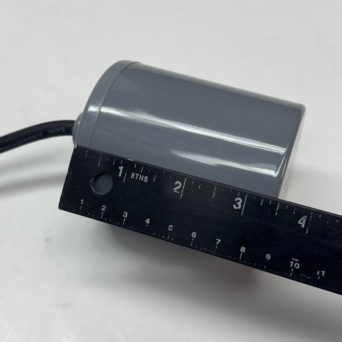 SJE SIGNALMASTER Narrow-Angle Float Switch, Normally Open (Pump-Down) Sz 10 ft. Grey 1012435