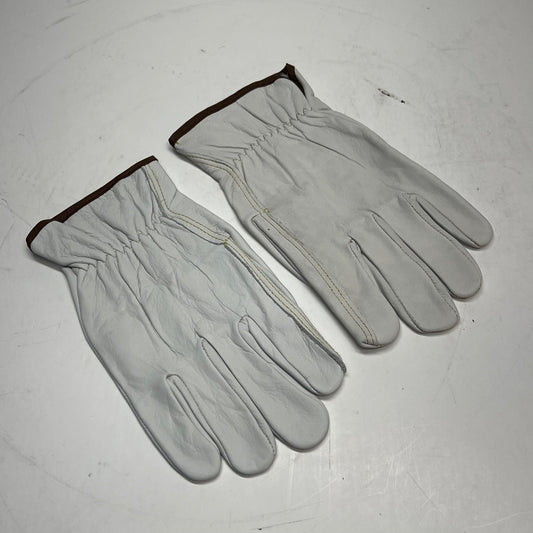 IMPERIAL SUPPLIES (6 PACK) Cowhide Leather Straight Thumb Unisex Sz L 88|071-4