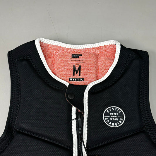 MYSTIC Foil Surfing Impact Vest Fzip Kite NBR Foam Sz M Black 35005.220140