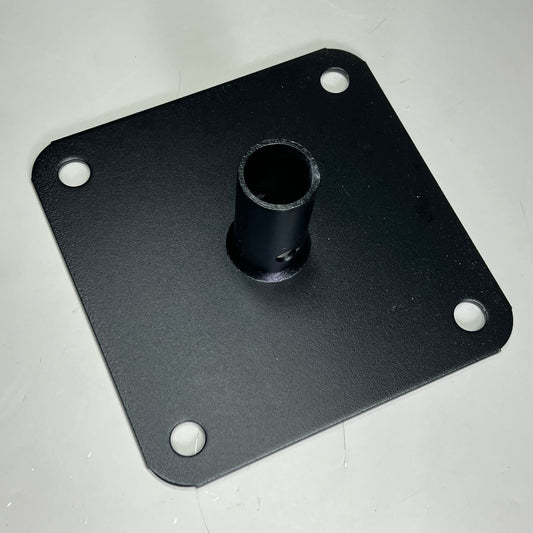 FLEXPOST Standard Flexible Sign Post with Mounting Hardware Sz 9”x9” Black