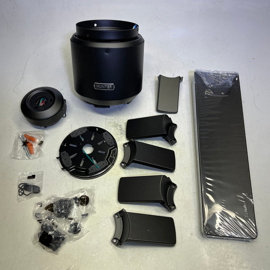 HUNTER Terrace Cove Outdoor Flushmount Fan 4196 CFM 37 Watts Black 51581