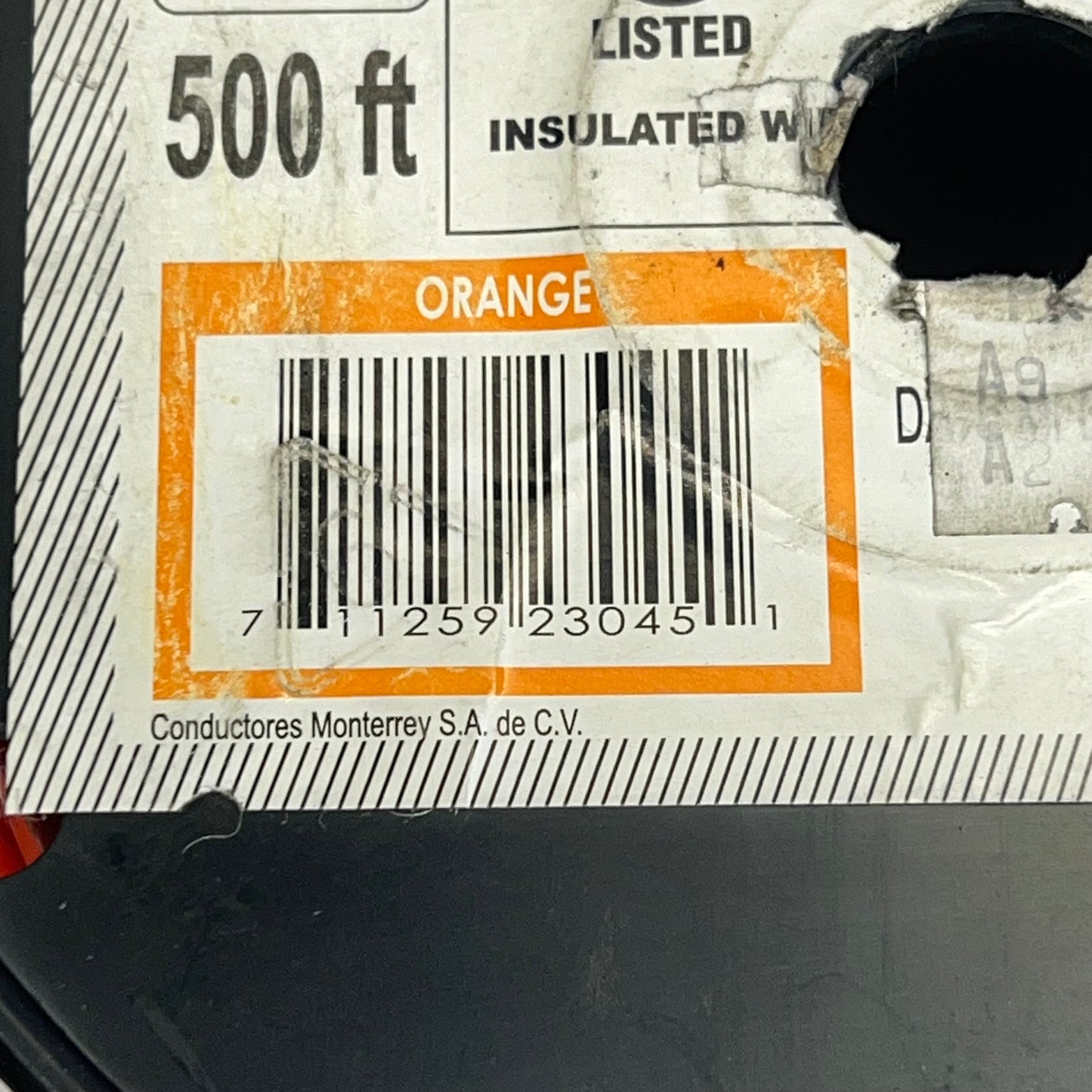 CME Stranded Insulated Tool Wire Mtv Applications 10 AWG 500' 600 V Orange