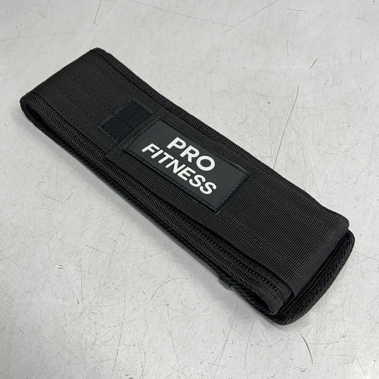 PRO FITNESS Weight Lifting Support Belt Unisex Sz L Black X001R392UJ