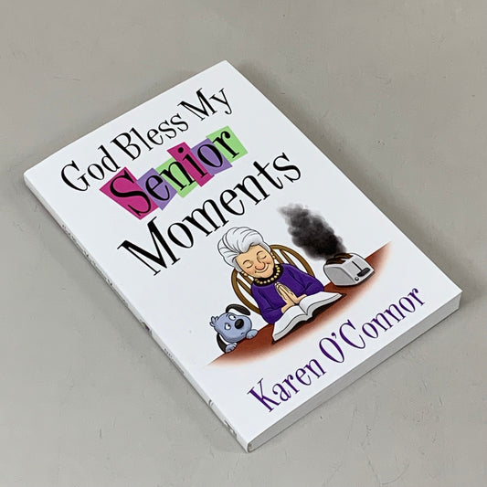 ZA@ GOD BLESS MY SENIOR Moments (2 PACK) Paper Back Book By Karen O'Conner Harvest House Publishers 5"x4" White C