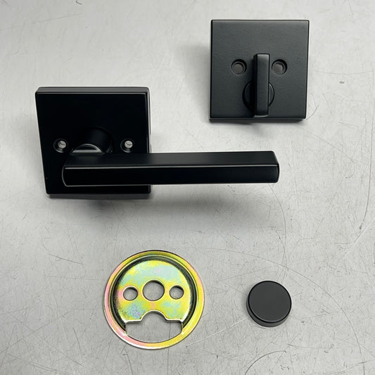 KWIKSET Halifax Deadbolt Designer Style Interior Pack Matte Black 99710-022