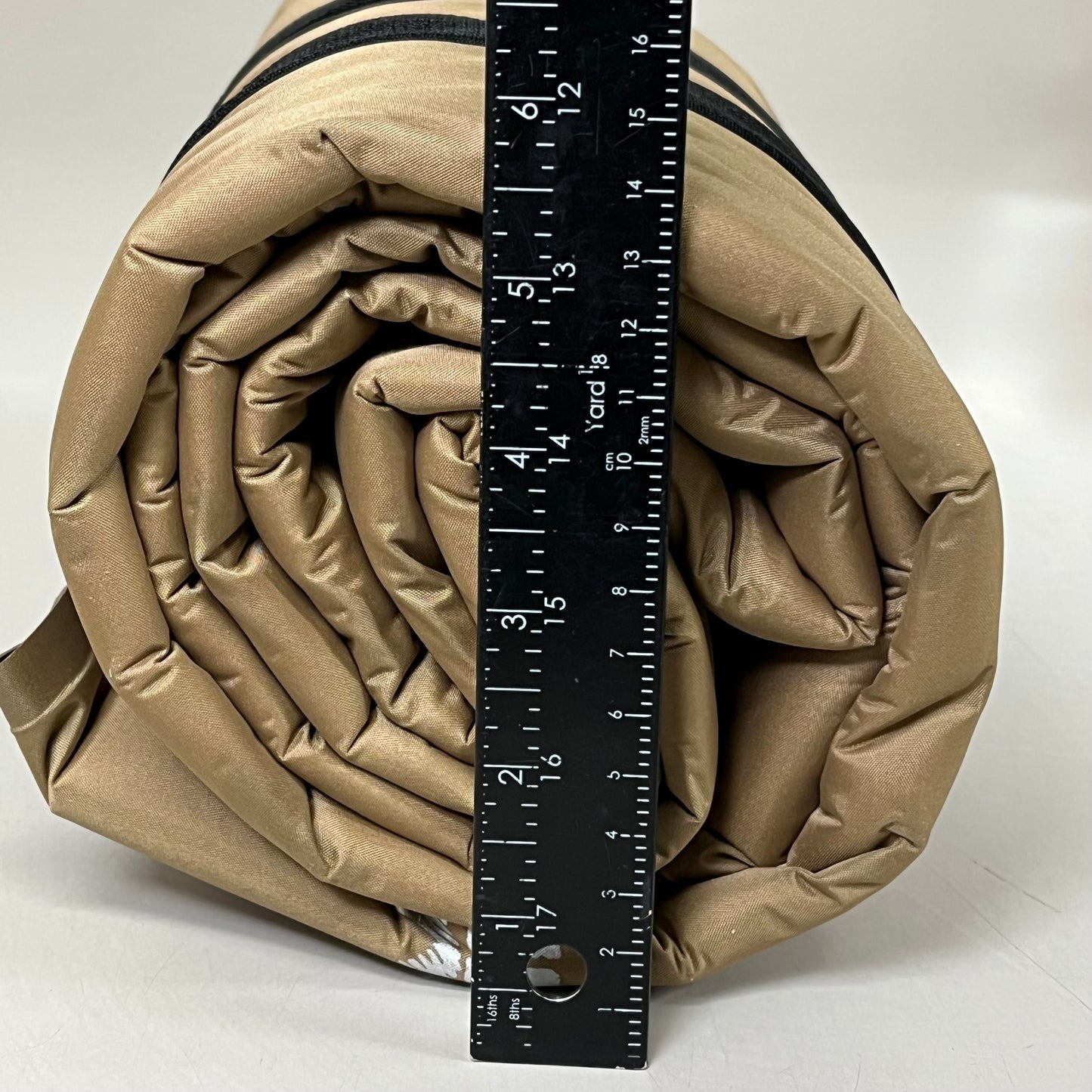 WORLD FAMOUS SPORTS Self Inflating 1" Air Pad w/ Stuff Sack 72"x20"x1" Tan 980