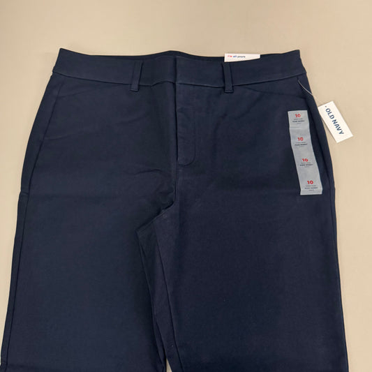 OLD NAVY High Waisted Pixie Skinny Ankle Pants Women's Sz 10 In The Navy 3139011958