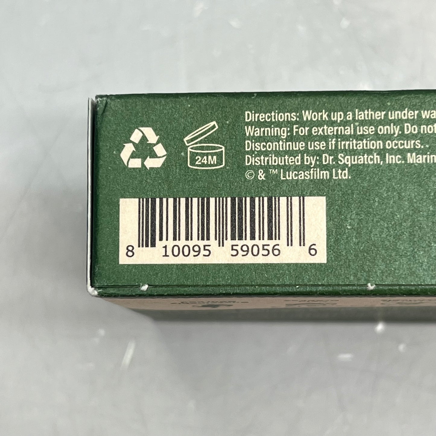 DR SQUATCH (3 PACK) Star Wars LIMITED EDITION Legendary Lather Bar Soap 5 oz