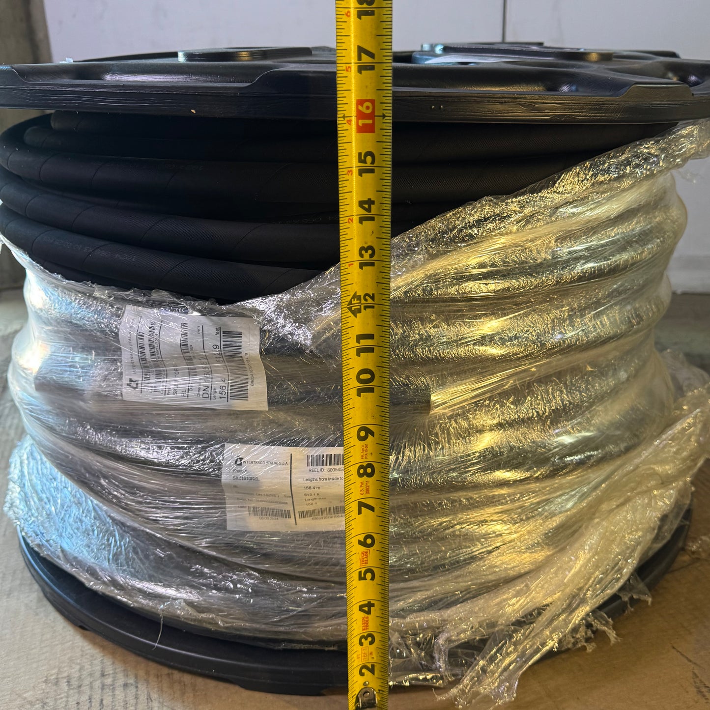 INTERTRACO Hydraulic Hose Roll 512.9 feet x DN16(5/8") SK21610REL
