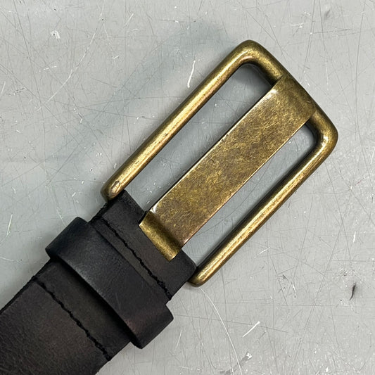 FREE PEOPLE Leather We The Free Jona Belt Multipurpose Unisex Sz S/M Black