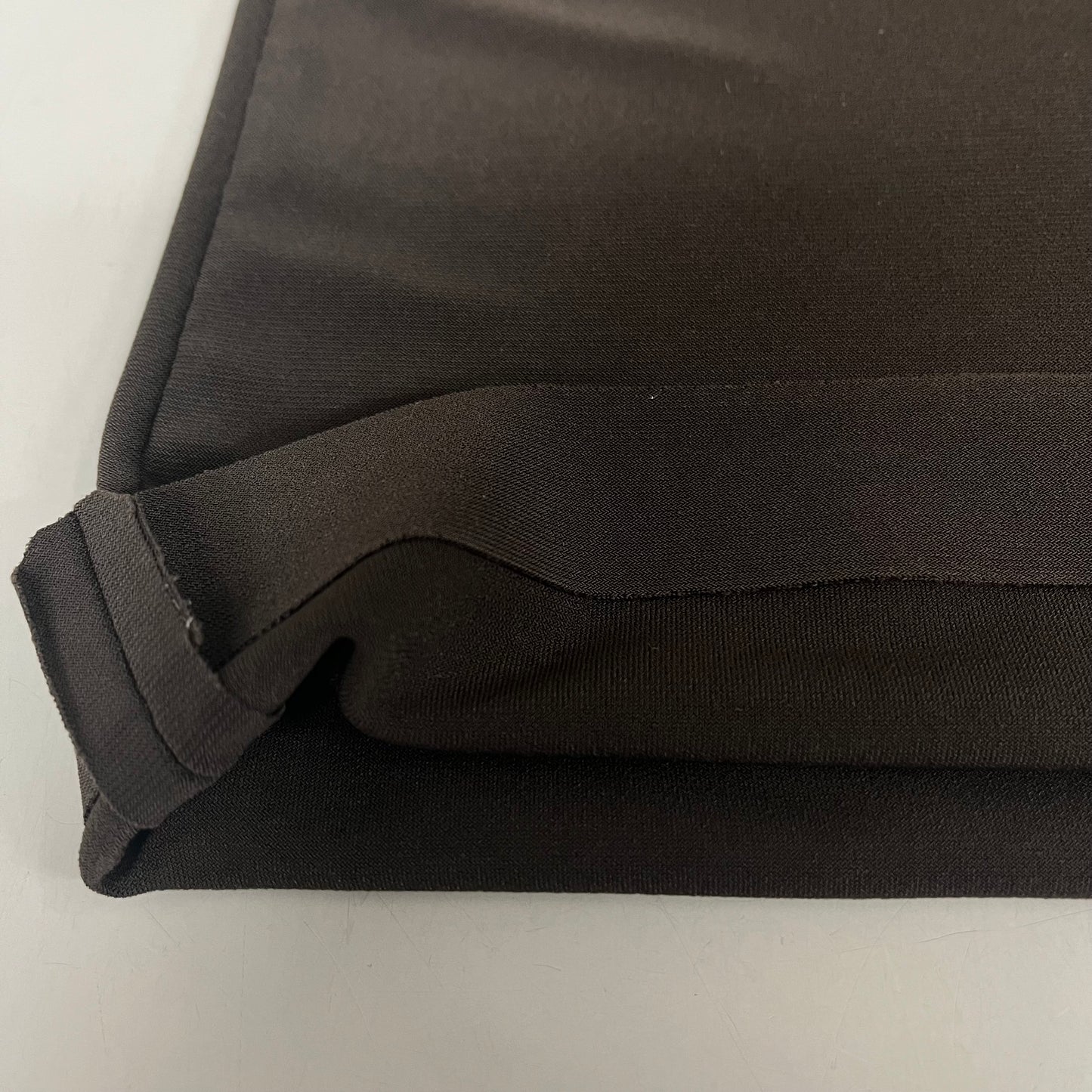 NORMA KAMALI Lightweight Slinky Jersey Fabric Boot Pant Women's Sz XS Chocolate