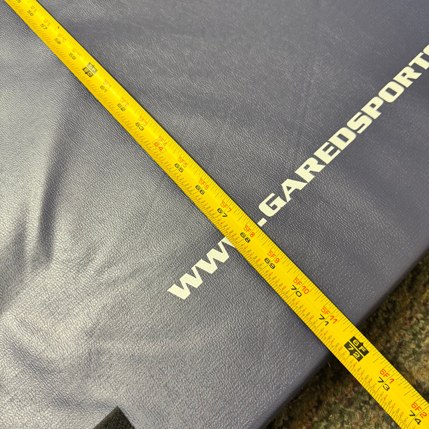 GARED PERFORMANCE SPORTS (2 PACK) Extra Firm Safety Wall Pad 6'x2.5'x2" Blue