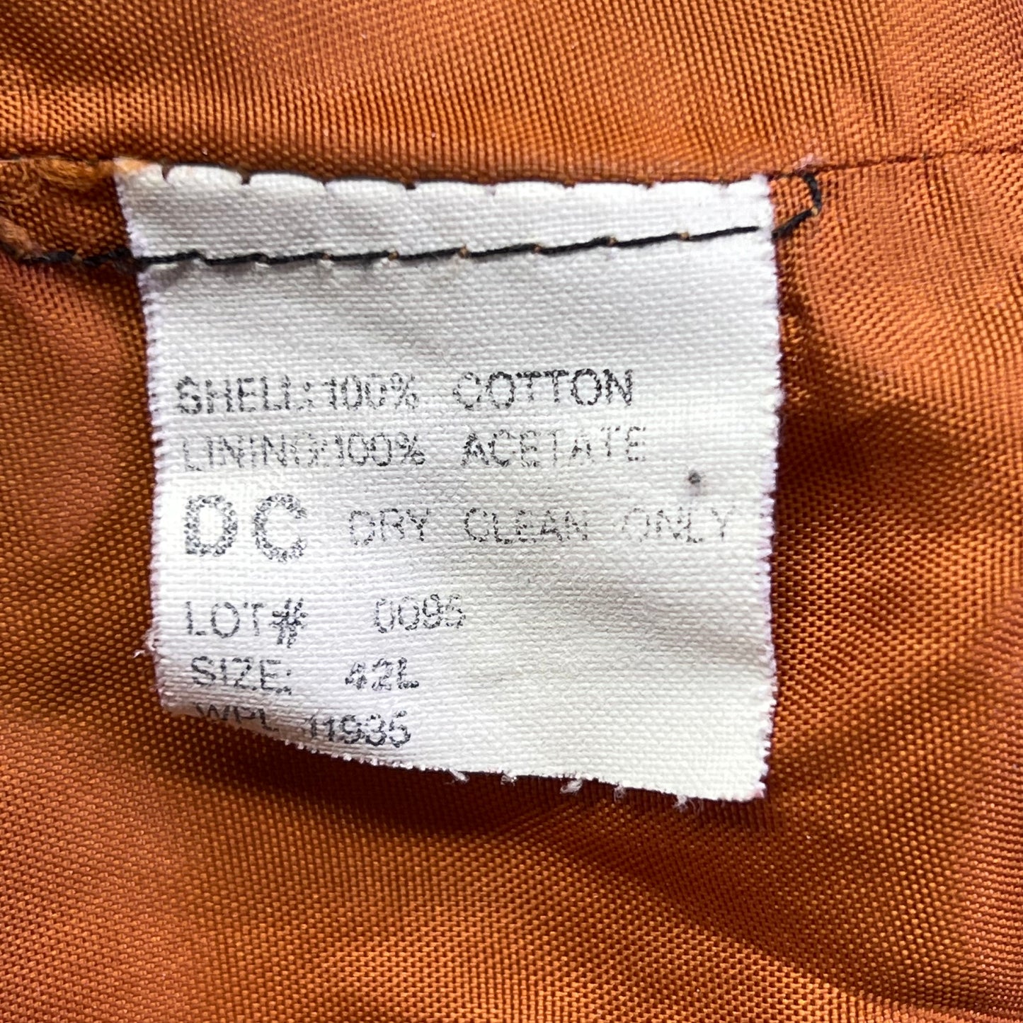 JC PENNYS Vintage 80's Style Corduroy Blazer Men's Sz 42L Dark Khaki (Pre-Owned)