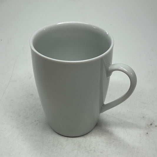 10 STRAWBERRY STREET (6 PACK) Java Barrel Mugs Porcelain Construction 10oz White