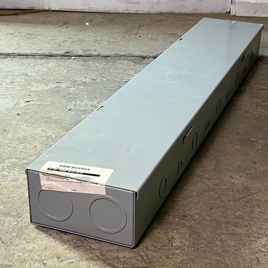 HOFFMAN Splitter Trough 8.5"L x 5"W x 48"H Grey AST4224R (New Other, Distressed Box)