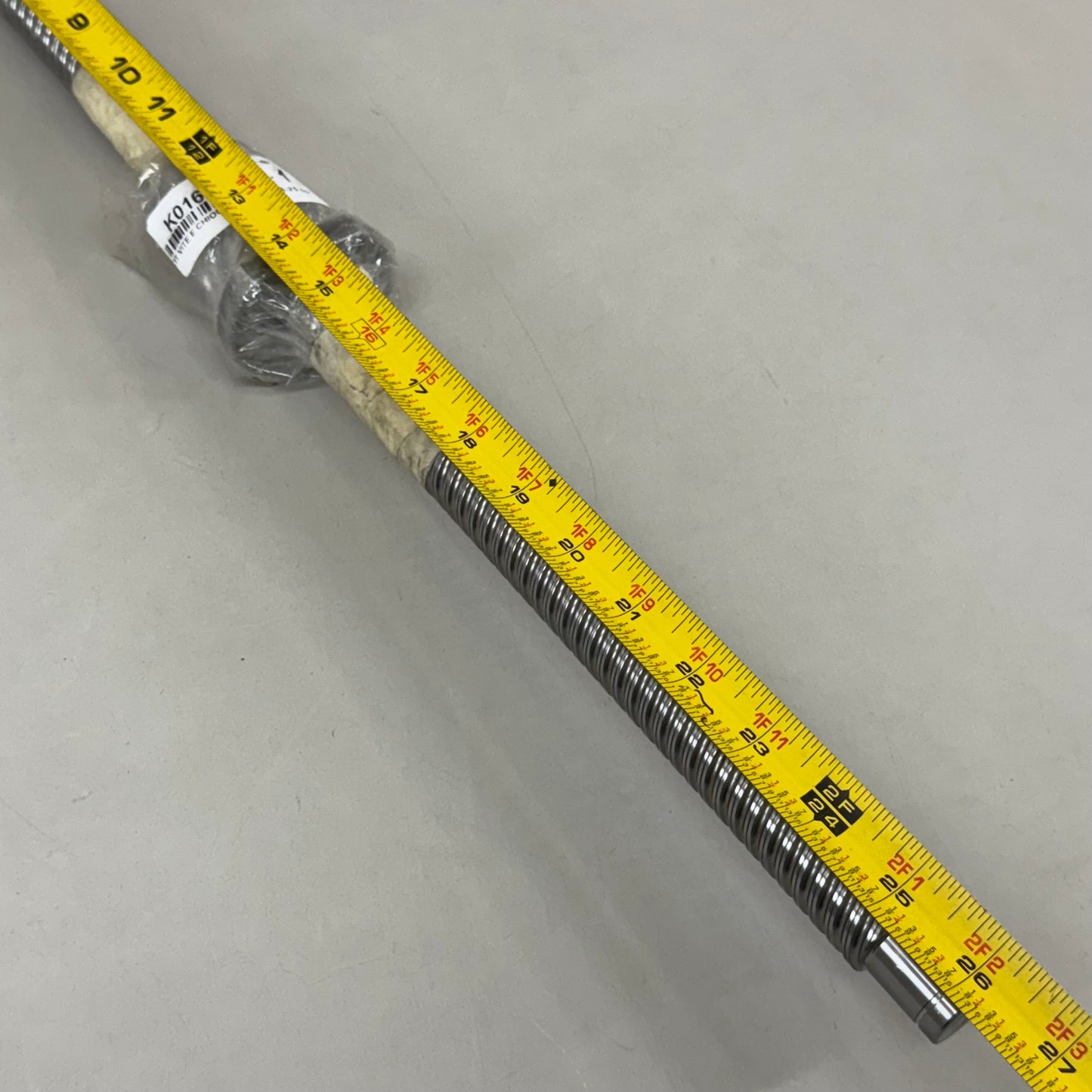 RDS Linear Motion Ball Screw BallNut 25-25 DX 21-7/8" Total Screw Length K016313