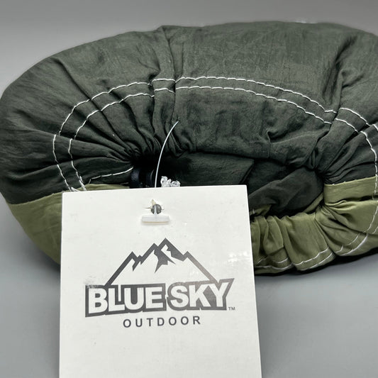BLUE SKY Double Parachute Hammock Green QH00827