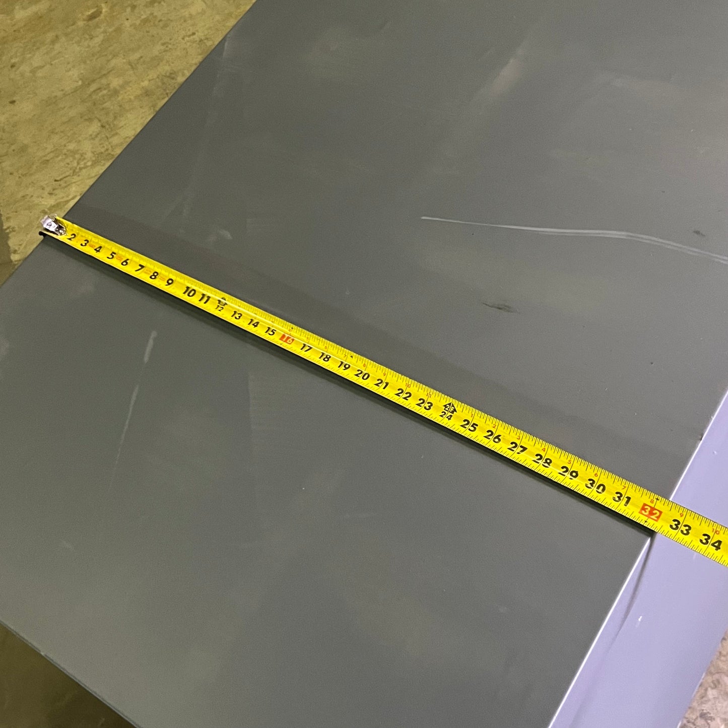 DURHAM MFG Job Site Cabinet Piano Box with Shelves 32"W x60.5"L x 34.5"H JSCPB-316035-94T-D720 (New Other, Minor Scratches)