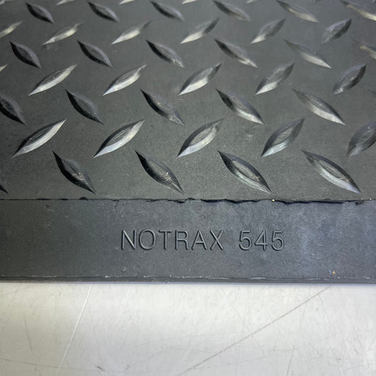 NOTRAX Rubber Modular 545 Diamond Top Interlok Center Sz 28" x 31" 545E2831BL