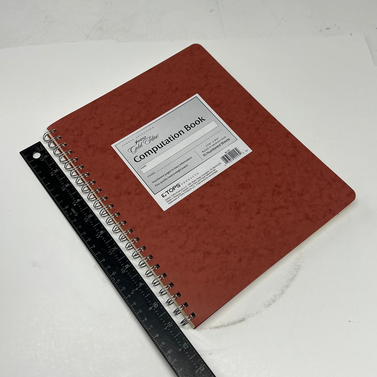 AMPAD (2 PACK) Gold Fibre Computation Book Tops Products 11 3/4"x9 1/4" 22-157