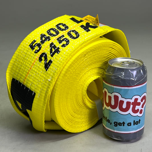 ANCRA CARGO Twisted Loop Strap Sz 4" x 30', Yellow 43795-13-30