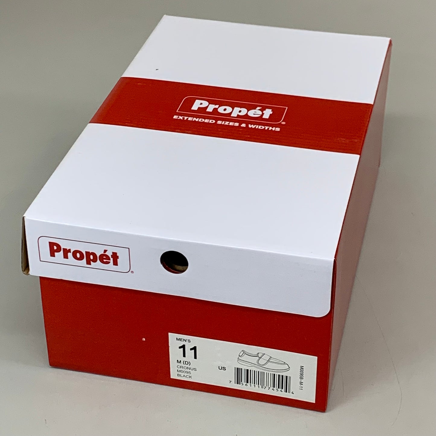 PROPET Cronus Slippers Men's SZ 11 Black M0095B-M-11