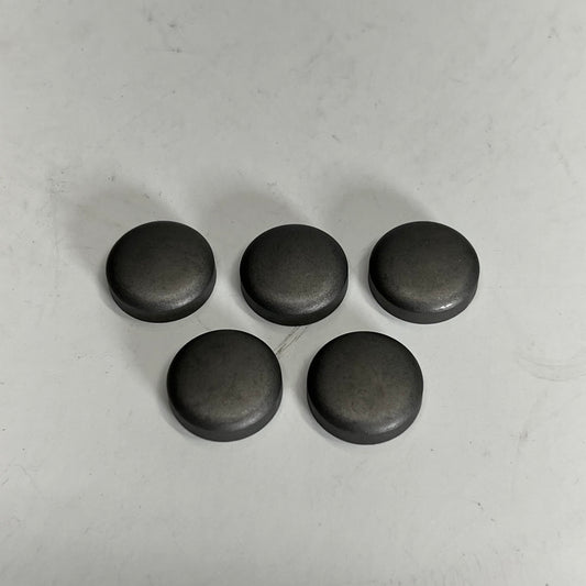 JOHN DEERE (5 PACK) Genuine OEM Metal Cap Plug Silver 30M5581
