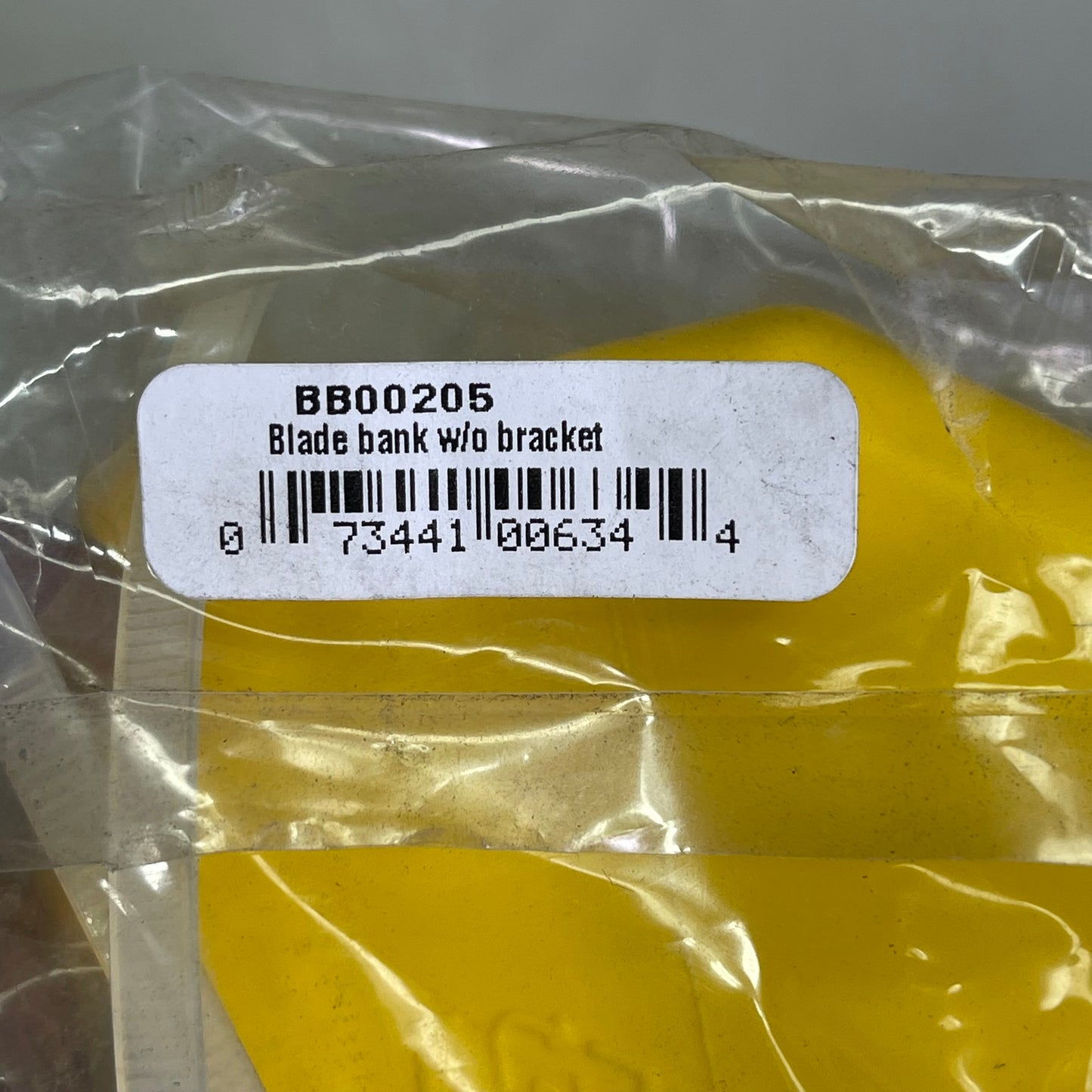 PACIFIC HANDY CUTTER (6 PACK) Blade Disposal Unit 3.5"x3.5"x6.25" Yellow BB-00205