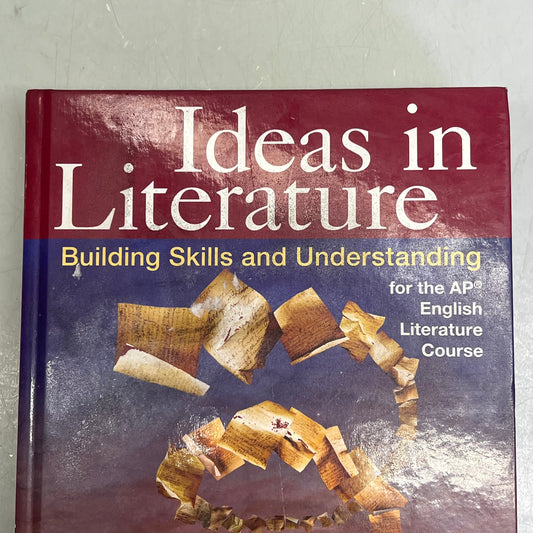 IDEAS IN LITERATURE AP English Literature Course Hardback Book 1st Ed (As-is)