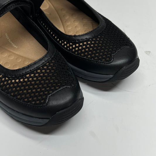 EASY SPIRIT Briana Mary Jane Mesh Walking Shoes Women's Sz 10M Black (As-is)