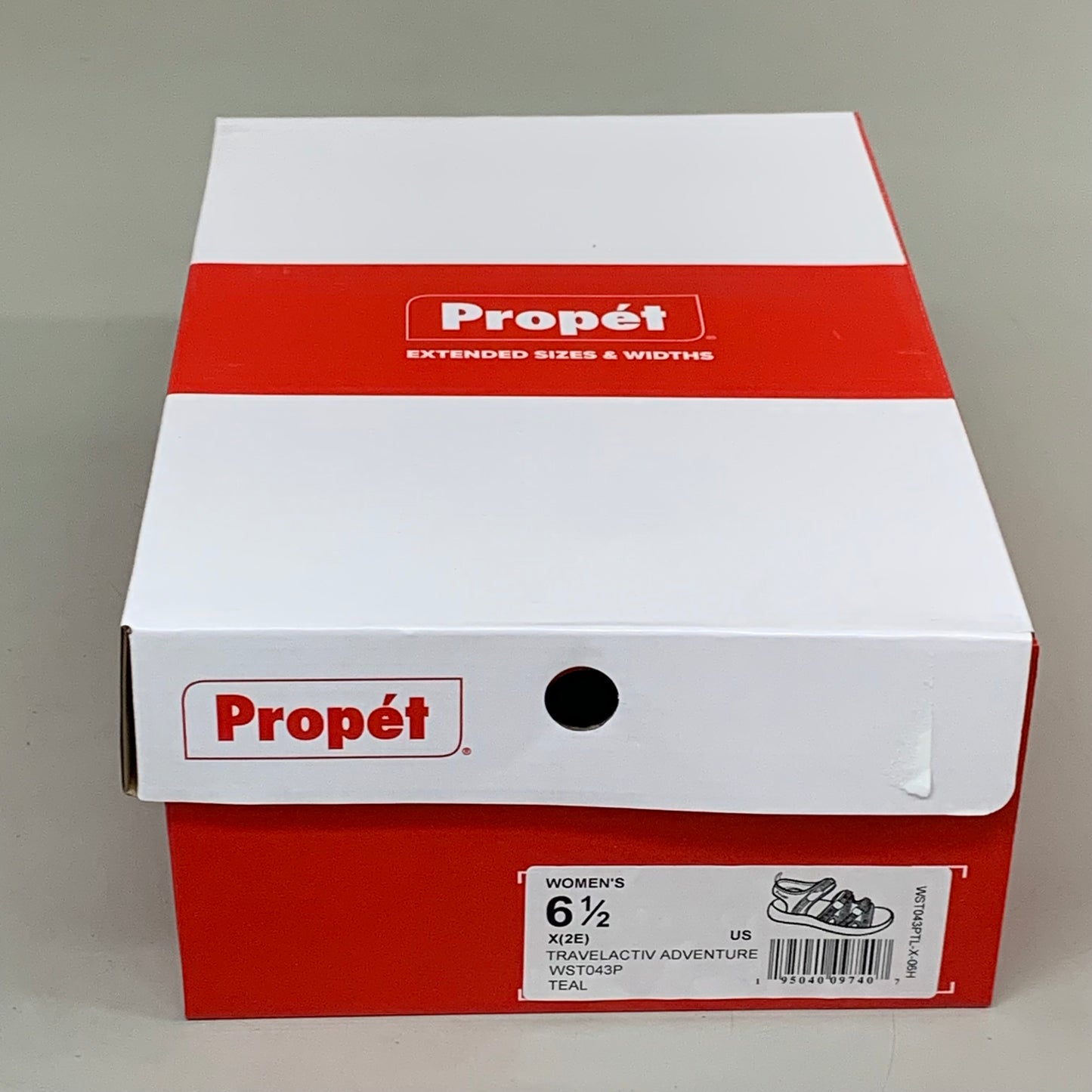 PROPET Travelactiv Adventure Sandals X(2E) Women's SZ 6.5 Teal WST043PTL-X-06H