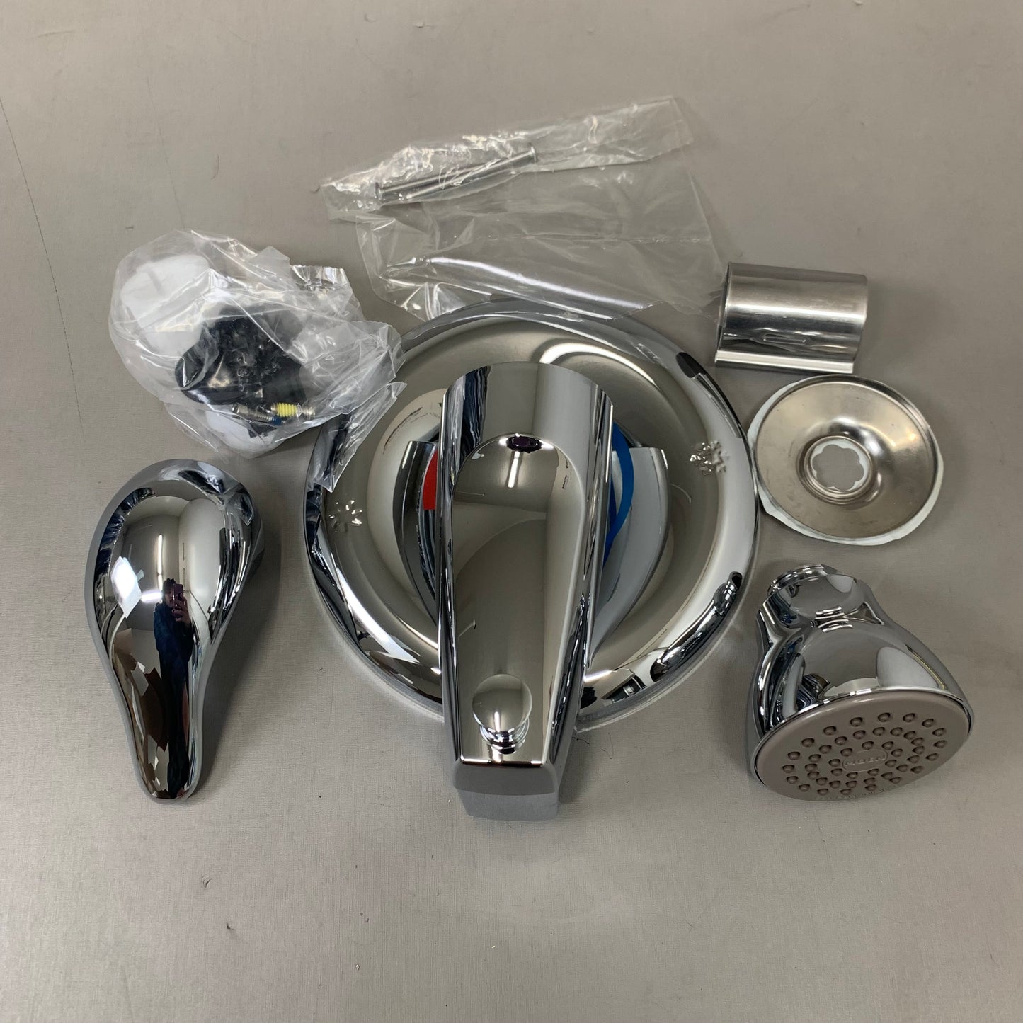 MOEN Wall Mount Tub/Shower Faucet Trim Kit Chateau Chrome TL183EP