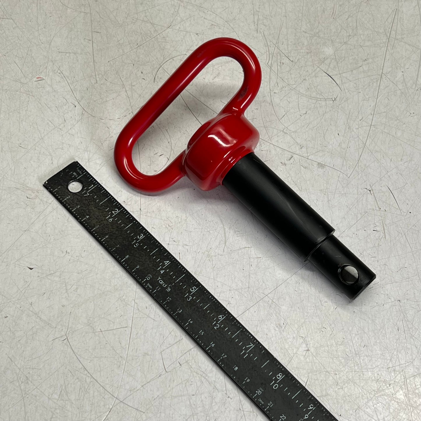 DOUBLE H Hitch Pins High Tensile Steel Construction 1-1/8" Red/Black 0602
