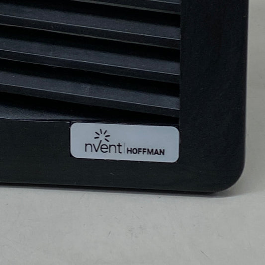 HOFFMAN 3R Side-Mount Filter Fan 5.9"x5.9"x2.9" Black HN0516513