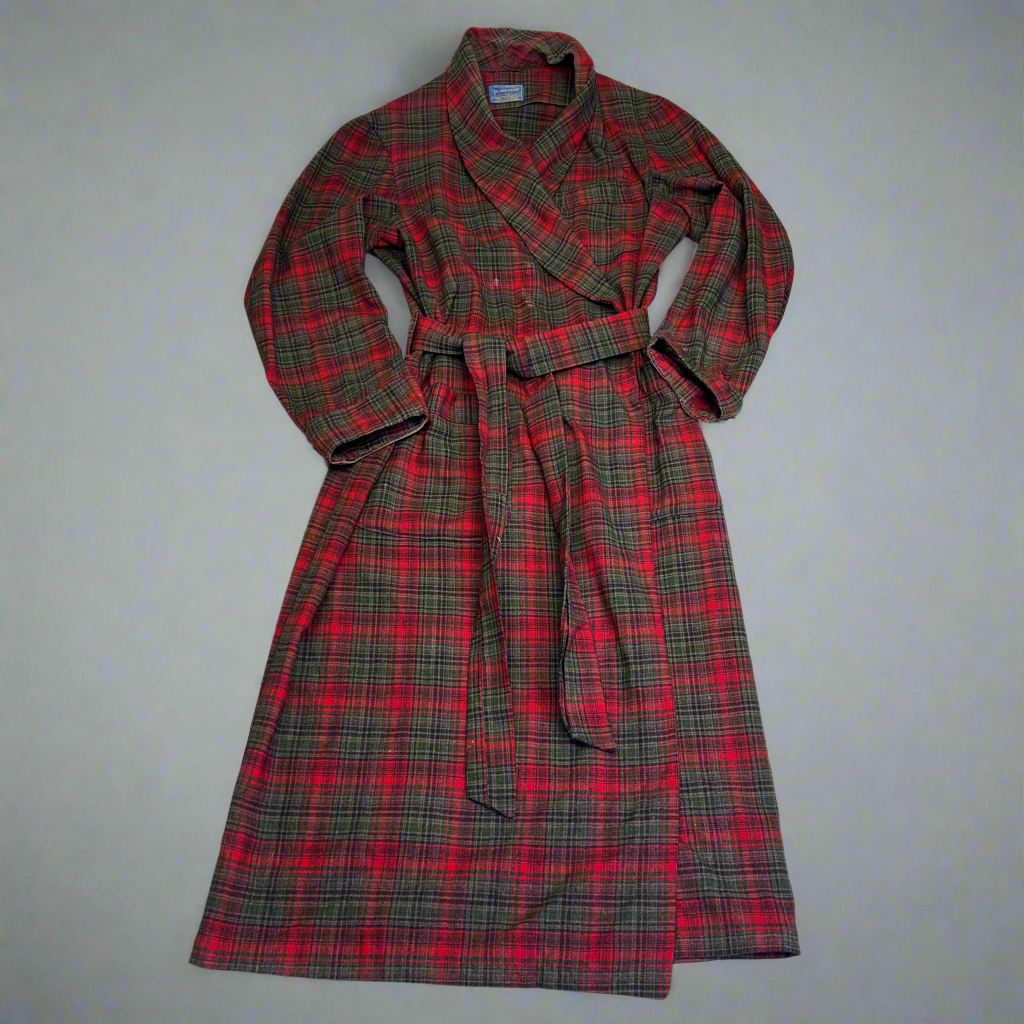 PENDLETON WOOLEN MILLS 100% Virgin Wool Rob Men's Sz M Plaid Red