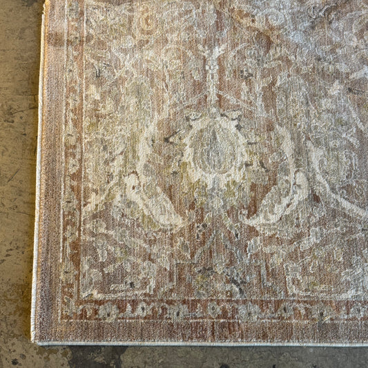 ZA@ NOURISON HOME ANTIQUA Area Rug Sz 9' x 12'-7", Brick ANQ03