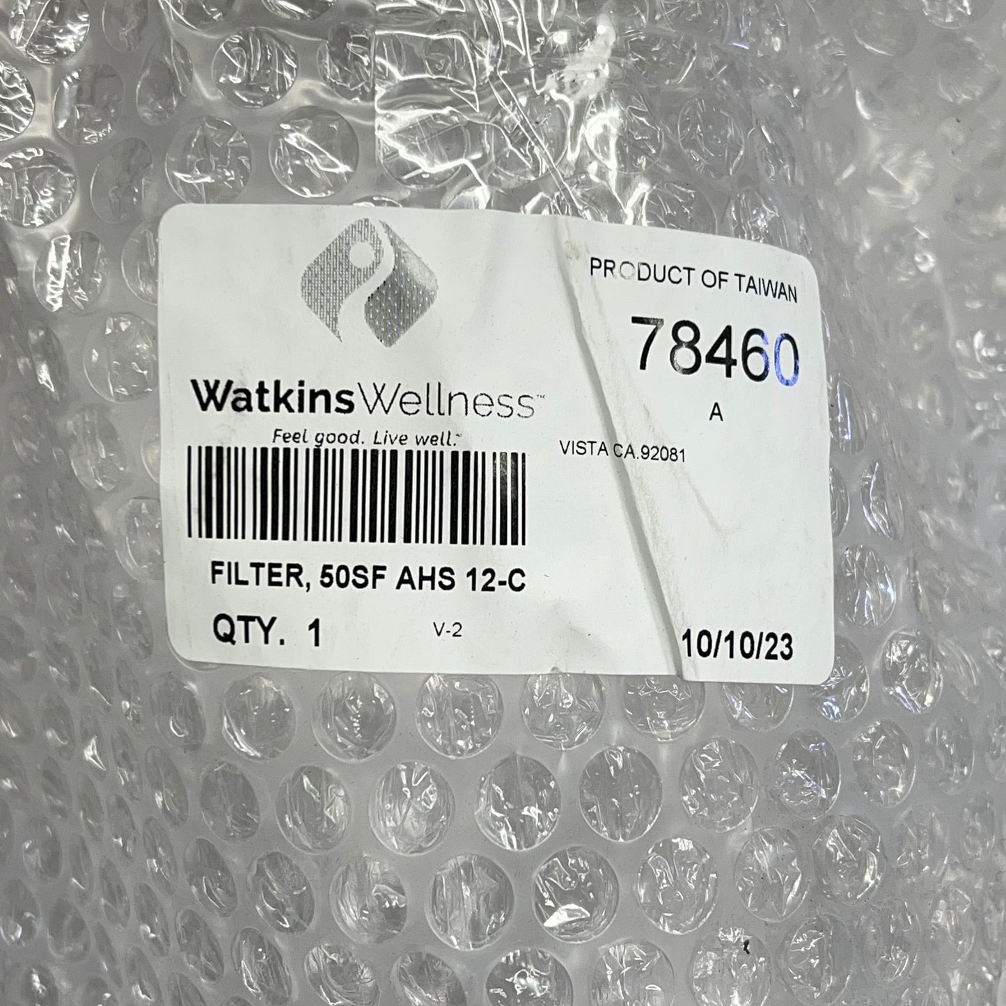 WATKINS WELLNESS Hot Tub Spa Filter for Freeflow Models 50 sq ft White 78460