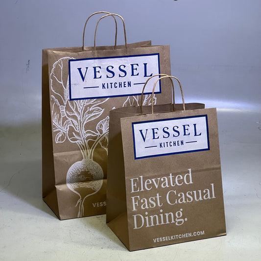 ZA@ Pallet of VESSEL KITCHEN (500 Bags) Paper Bags