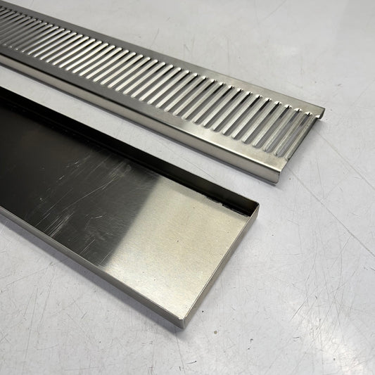 ZA@ Stainless Steel Drip Tray for Beverages/bar 24"x5" Silver