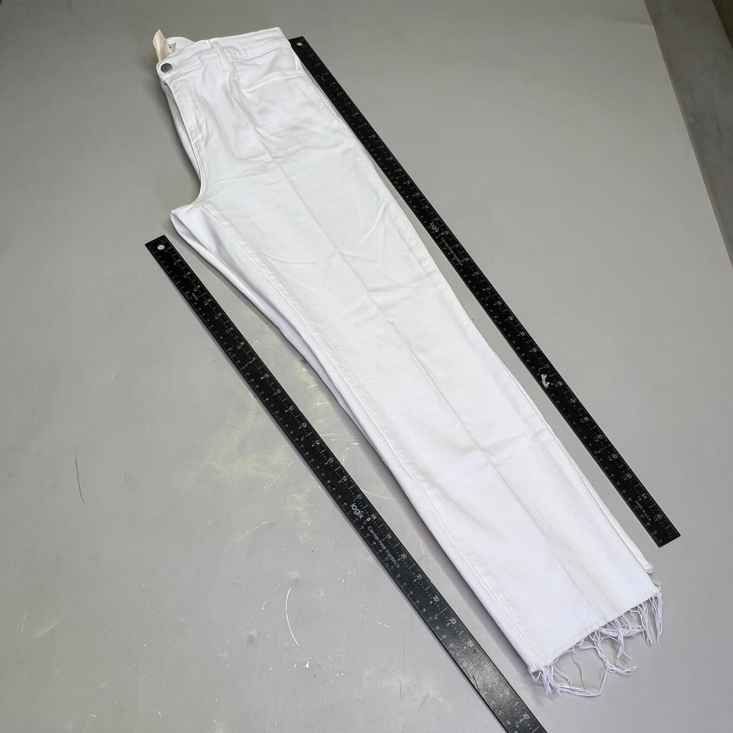 L'AGENCE Sada High Rise Crop Slim Jeans Made In USA Women's Sz 31 (Used)