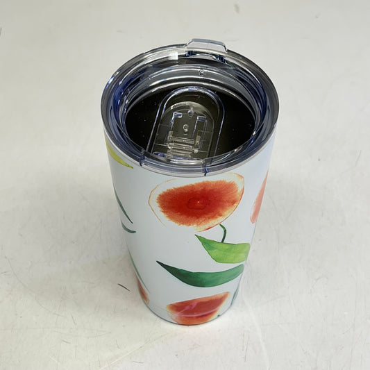 HEART FELT Orange Blossoms Tumbler Mug "Make Everyday Count" 18 Fl Oz HFSMUG225