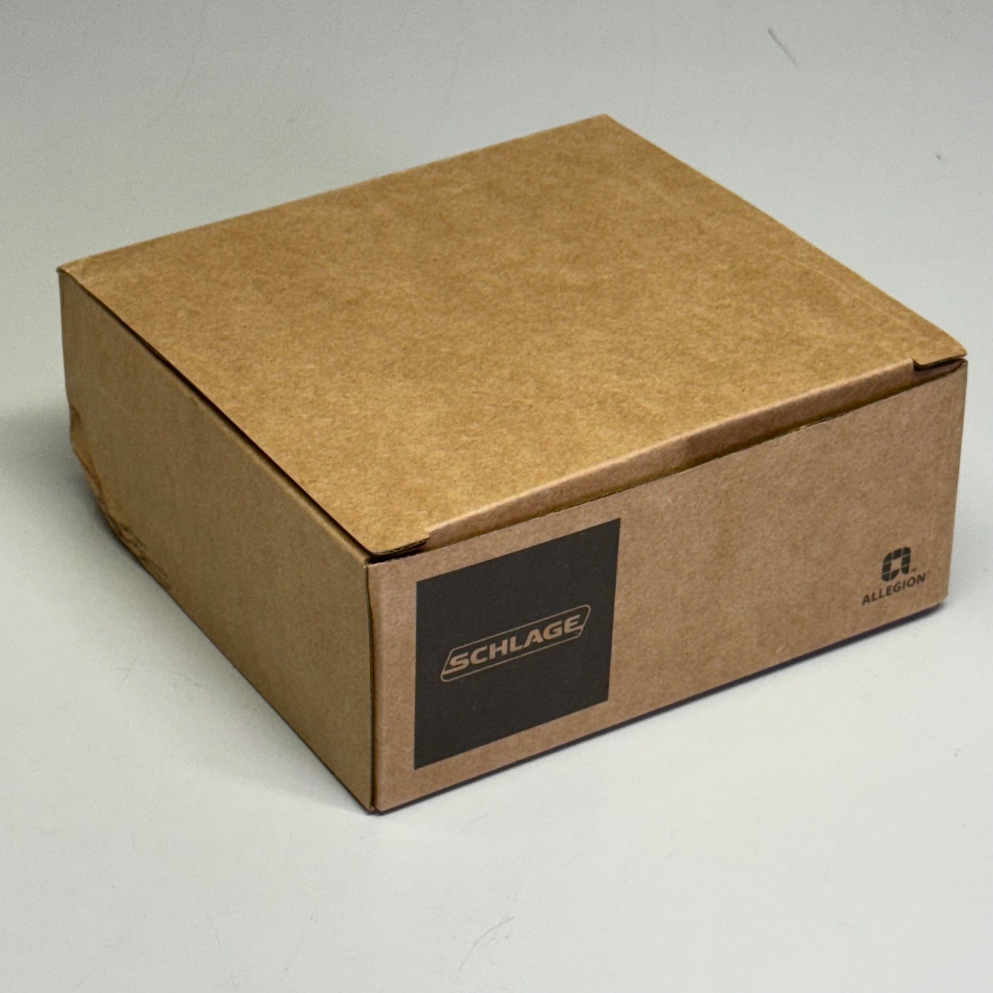 SCHLAGE Door Handle 1 3/8" ta 2" Door Range 2 3/8" & 2 3/4" Backset Grey