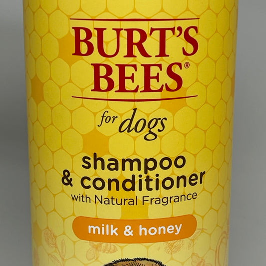 BURT'S BEE'S For Dogs Shampoo & Conditioner Milk & Honey 12 oz FFP10128