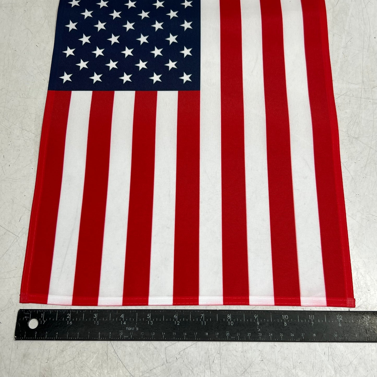 BRIARWOOD LANE United States of America Garden Flag Sz 12.5" x 18" Red & White G00868