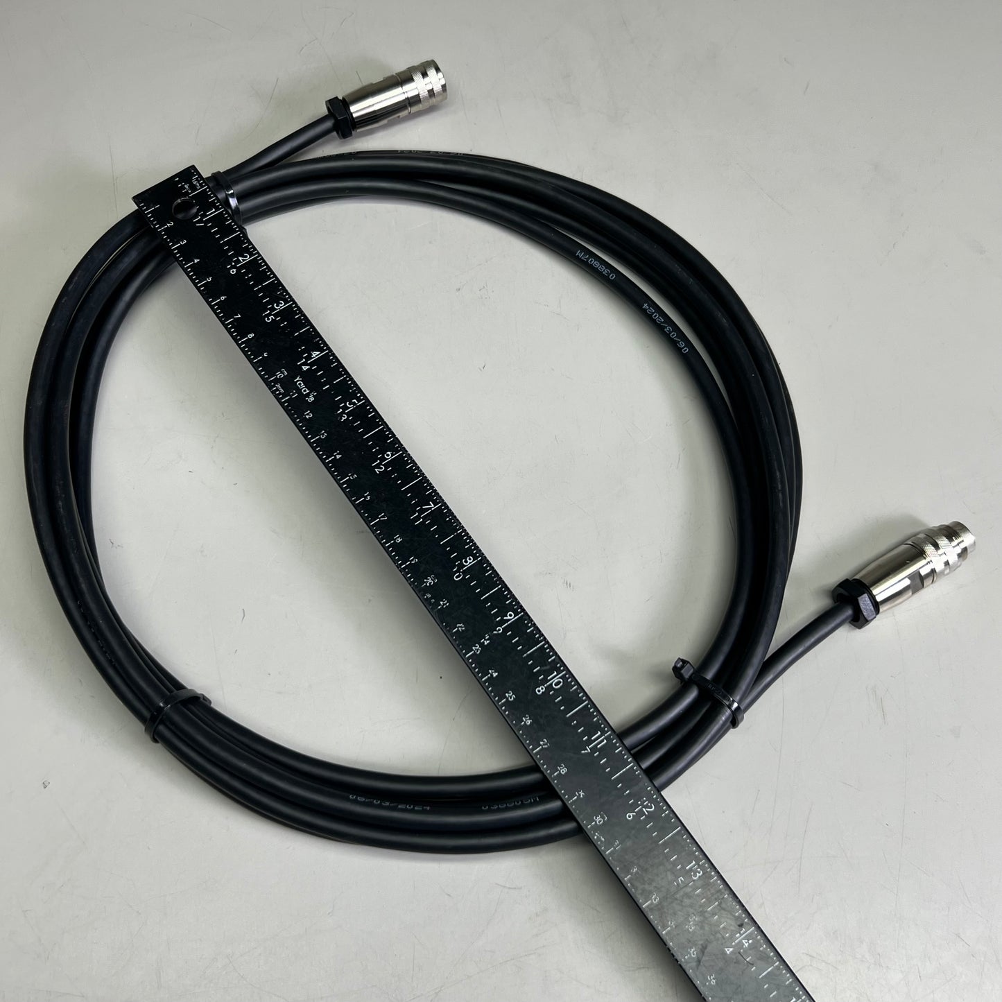 COMMSCOPE Antenna Control Cable Assembly Sz 16.40 ft Black ATCB-B01-005