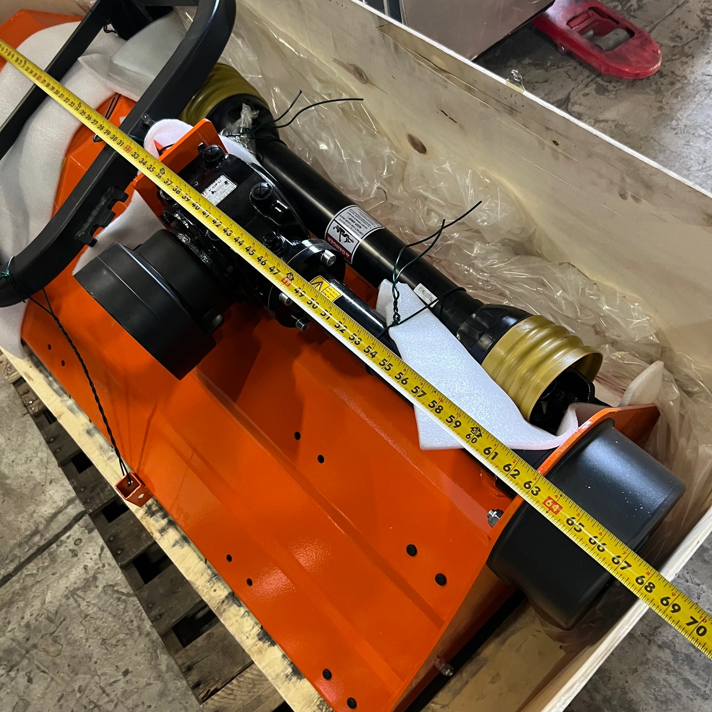 FARMY 3 Point 61" Flail Mower Flail Mower 2025, Orange MFS61