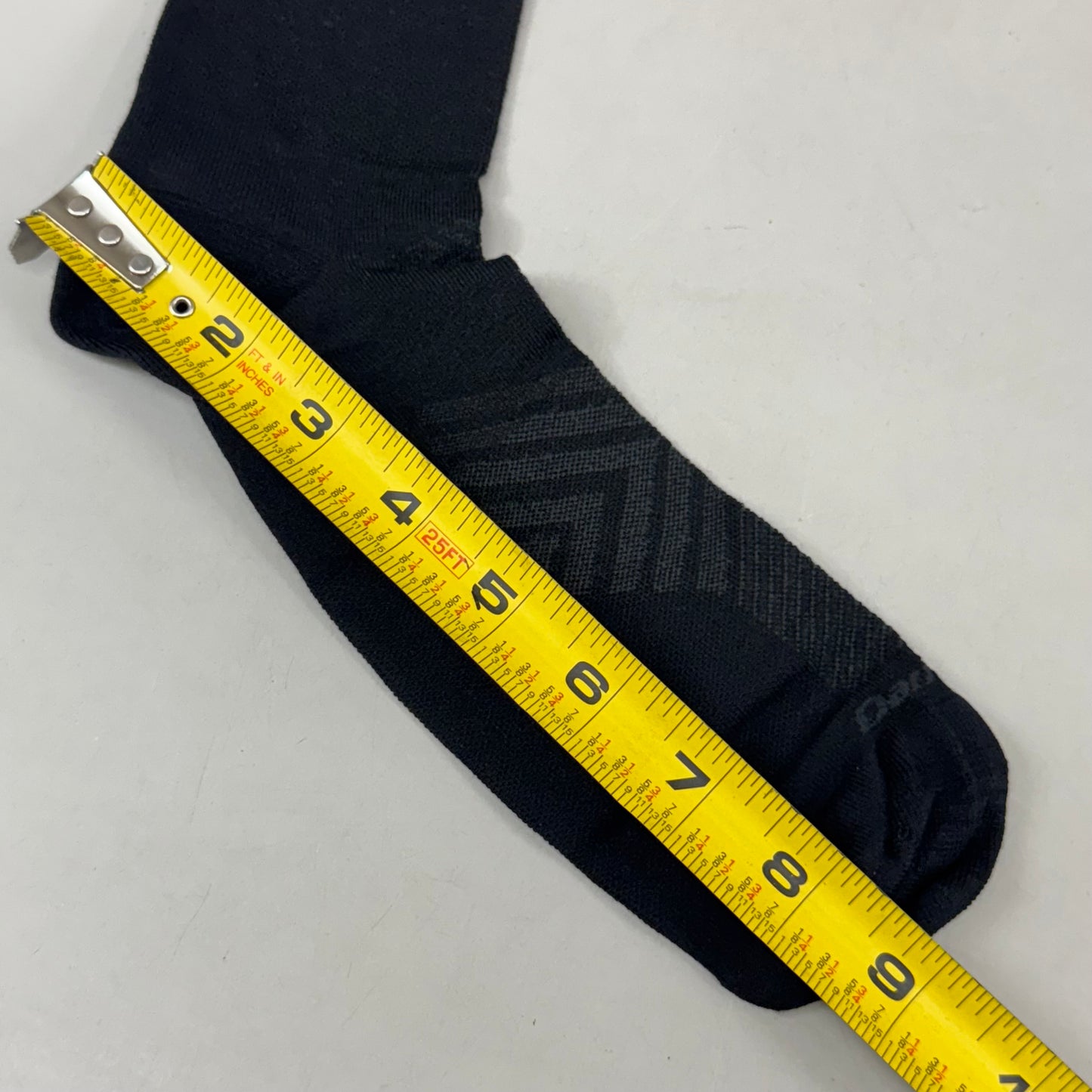 DARN TOUGH Running Socks Micro Crew Ultra Lightweight Merino Wool Men SZ XL 12.5-14.5 Black