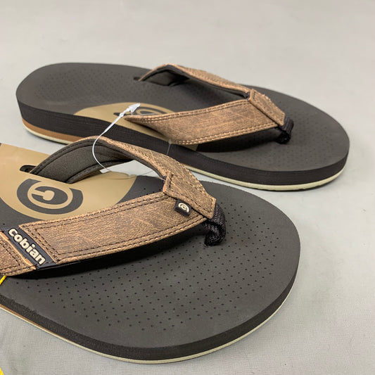 COBIAN ARV2 Sandal's Boy's Sz 6/7,EU 36 Mocha AVJ18-203-6/7