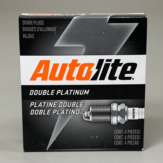 AUTOLITE (4 PACK) Double Platinum Standard Spark Plug 5/8" Hex SZ APP5405