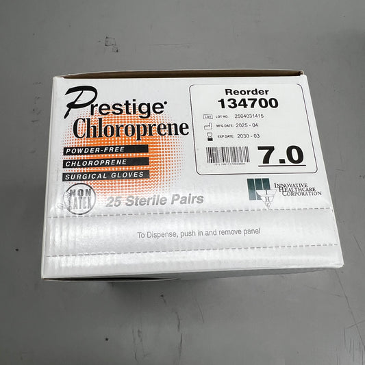 INNOVATIVE HEALTHCARE CORPORATION Prestine Chloroprene Surgical Gloves 7.0